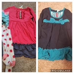 Size 2 Matilda Jane and tights.